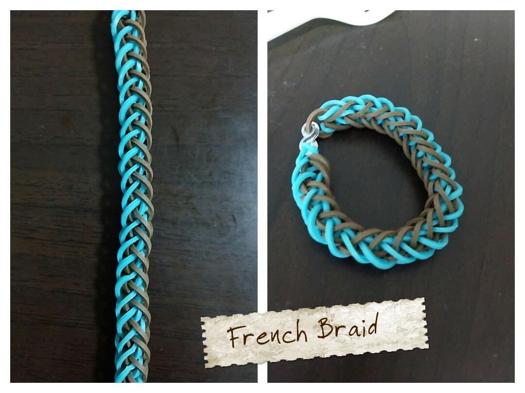 Recipe4 Franch Braid フレンチブレイド フォークで作るレインボールームレシピ