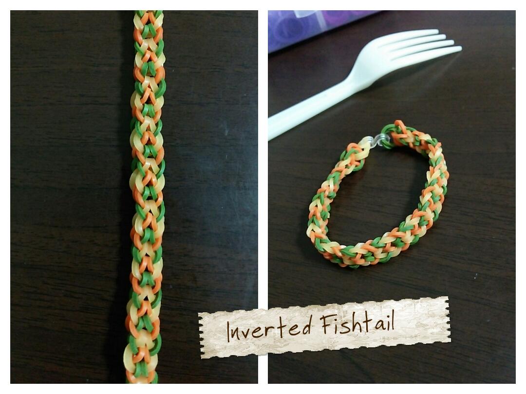 Recipe5 Inverted Fishtail 逆さフィッシュテール フォークで作るレインボールームレシピ